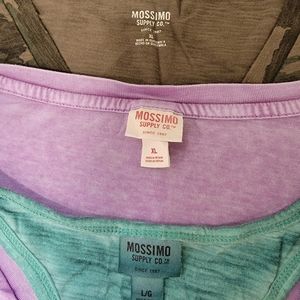 2 Mossimo shirts/1 tanktop